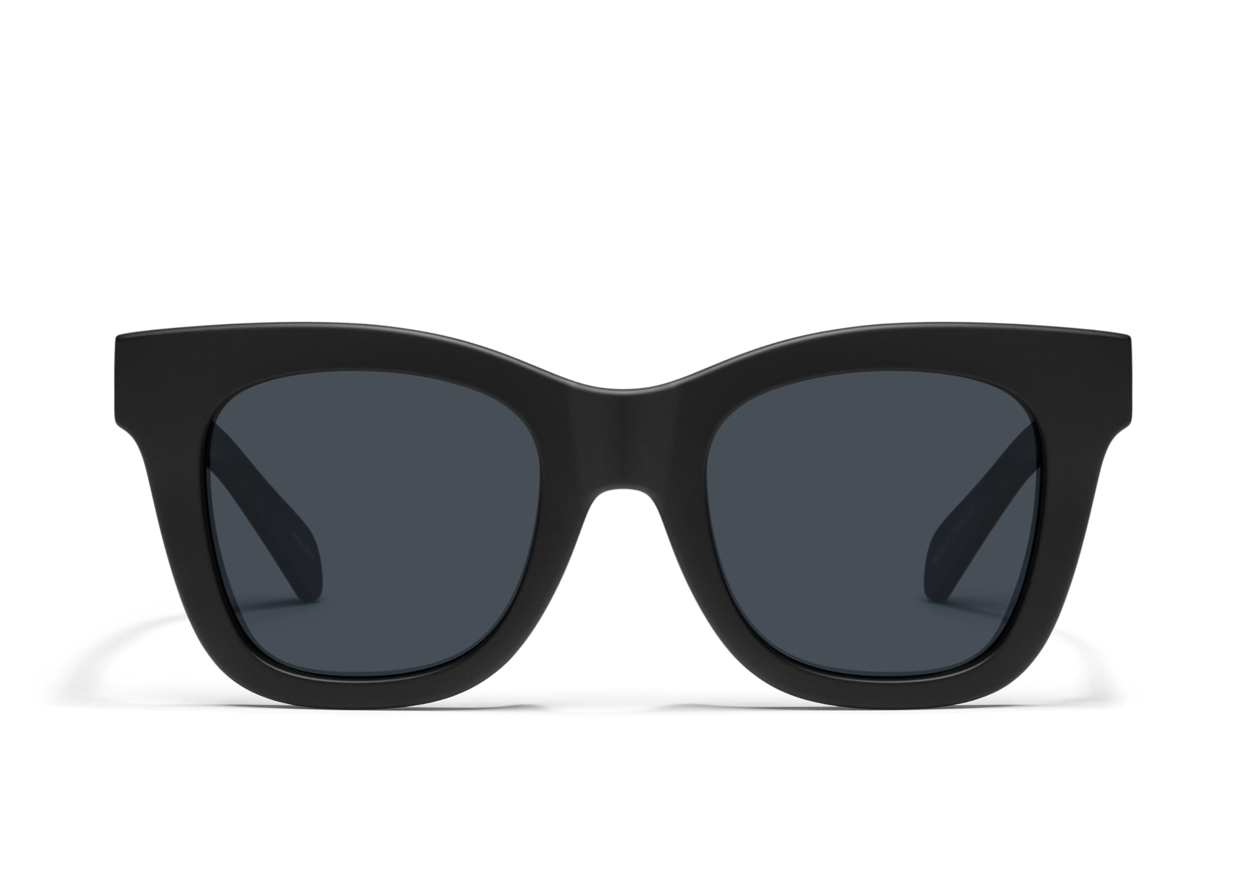 QUAY After Hours Polarized Sunglasses, Oversized Women Square Sunglasses with UV Protection, Statement Designer Shades