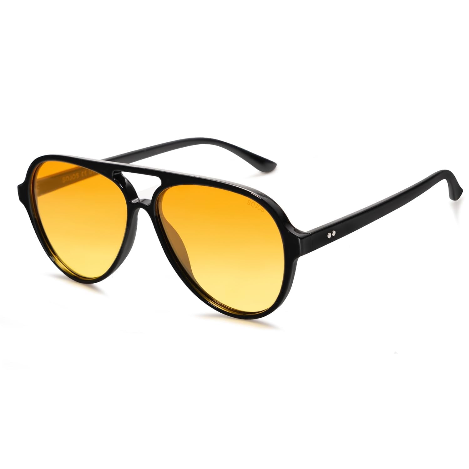 SOJOS Classic Polarized Aviator Sunglasses for Women Men, Retro Trendy Aviators Shades SJ2201