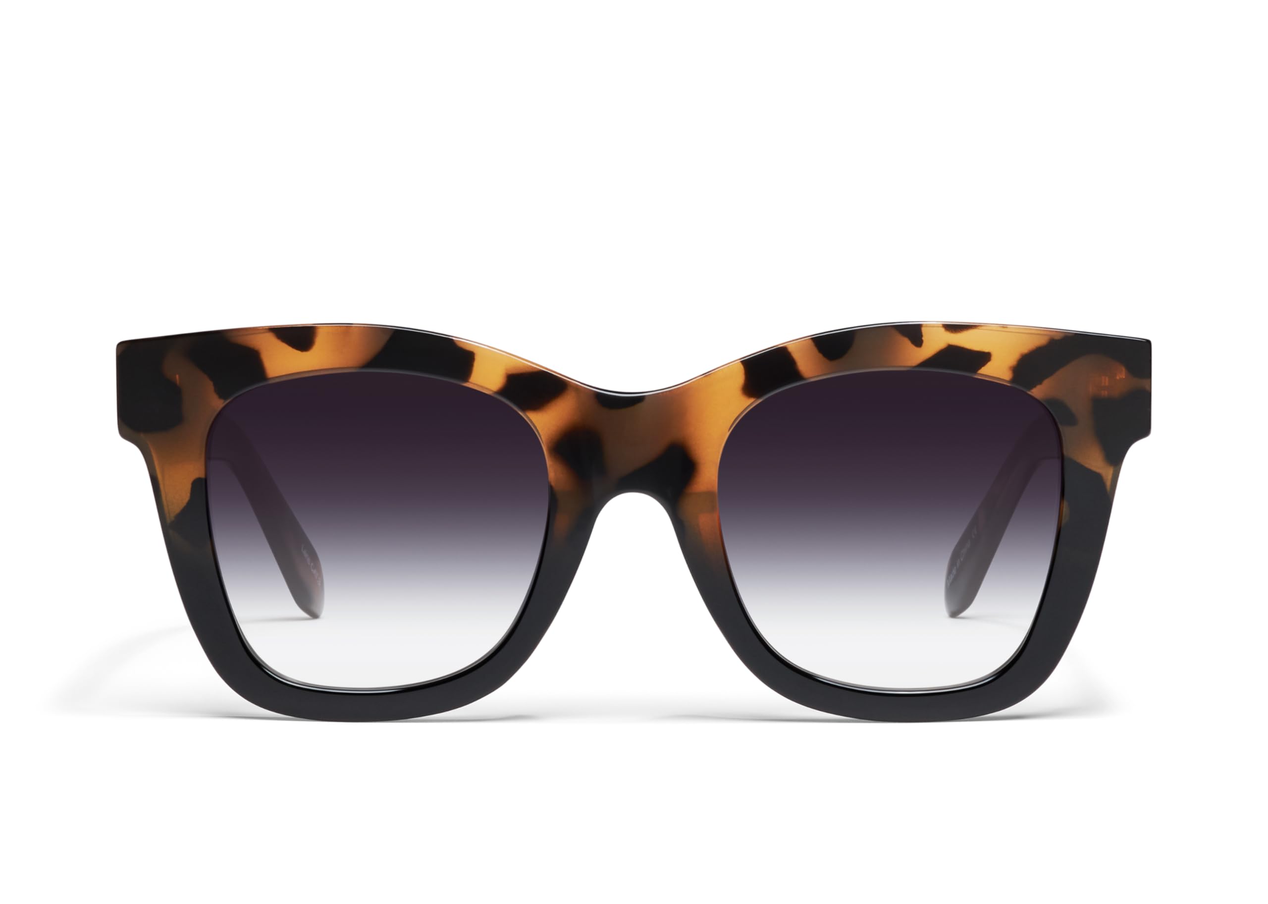 QUAY After Hours Polarized Sunglasses, Oversized Women Square Sunglasses with UV Protection, Statement Designer Shades