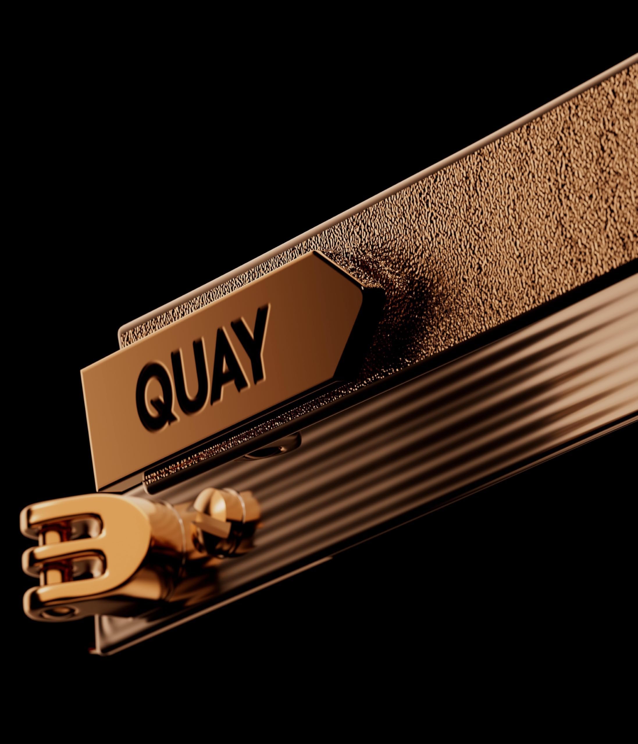 QUAY After Hours Polarized Sunglasses, Oversized Women Square Sunglasses with UV Protection, Statement Designer Shades